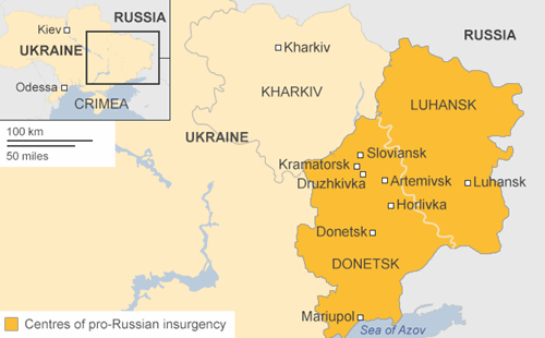 Ukraine tuyên bố tiêu diệt 500 kẻ nổi dậy trong không kích - ảnh 1