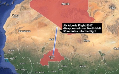 Algeria xác nhận máy bay chở 116 người rơi ở Mali - ảnh 2