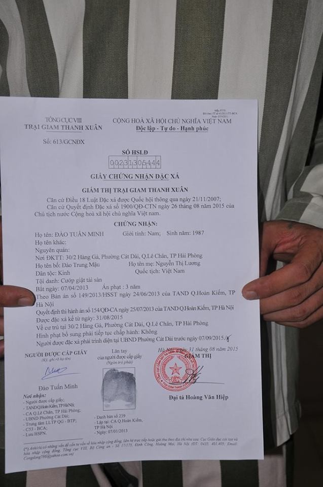 Đặc xá hơn 18 nghìn phạm nhân - ảnh 2