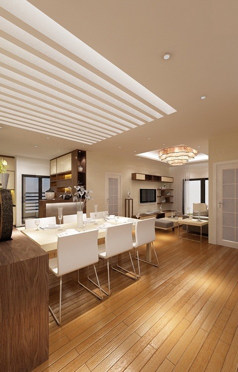Nội thất chung cư 104m2 với vách ngăn đa năng - ảnh 3