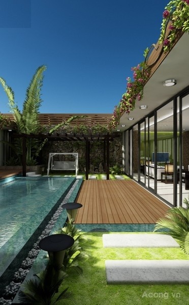 Biệt thự nghỉ dưỡng ngoại ô Hà Nội đẹp như mơ - ảnh 14