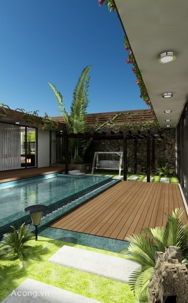 Biệt thự nghỉ dưỡng ngoại ô Hà Nội đẹp như mơ - ảnh 15