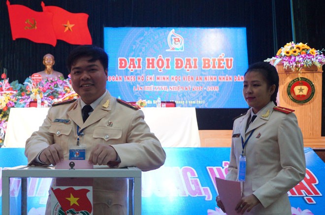 Đại hội Đoàn Học viện An ninh lần thứ 27 - ảnh 6