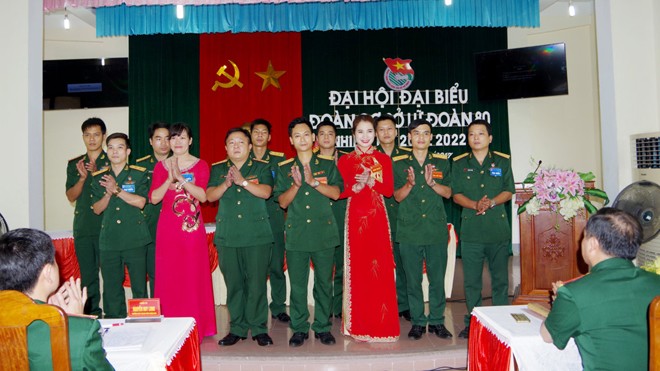 Đại hội đại biểu đoàn cơ sở lữ đoàn TT80 nhiệm kì 2017-2020 - ảnh 1