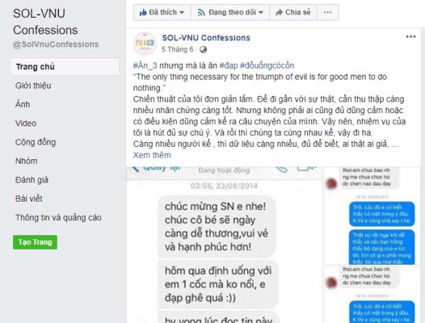 Giảng viên Luật bị ‘tố’ quấy rối sinh viên: Người trong cuộc lên tiếng - ảnh 3