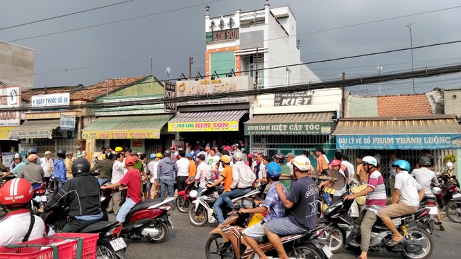 Điều tra đối tượng 'nghi' cướp tiệm vàng ở Tiền Giang - ảnh 1