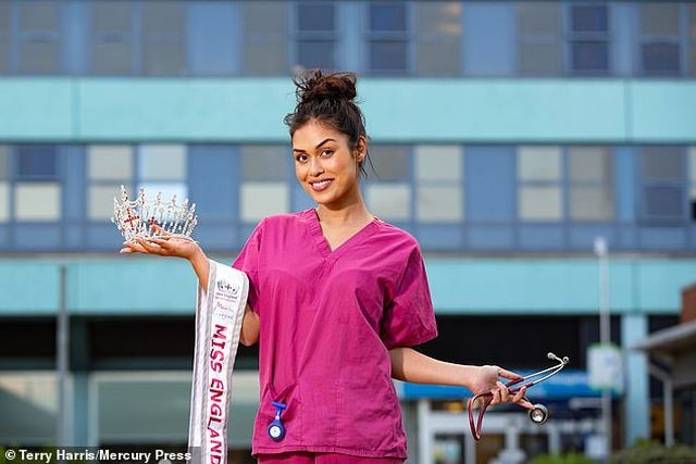 Nữ bác sĩ đi thi Miss World giải cứu cho đối thủ bị gãy xương cổ tay - ảnh 4
