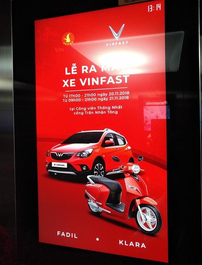 Hai mẫu xe Fadil và Klara của Vinfast