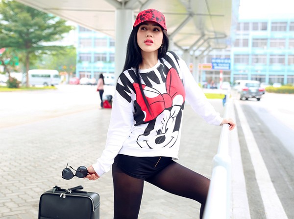 Maria Đinh Phương Ánh gợi cảm với phong cách chuột Mickey - ảnh 8
