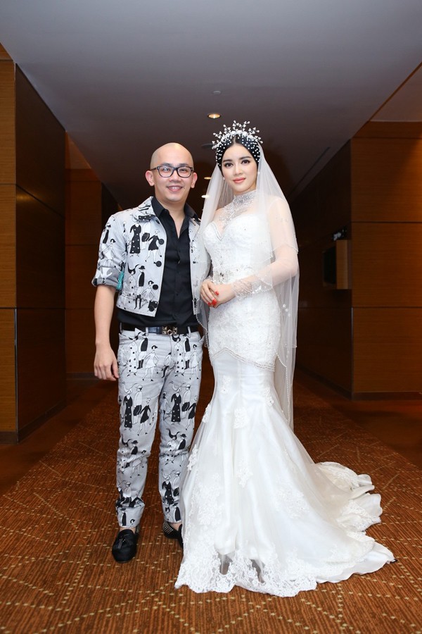 Lý Nhã Kỳ bất ngờ làm cô dâu trên sàn catwalk - ảnh 9