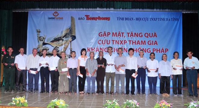 Tri ân cựu Thanh niên xung phong chống Pháp tại Hà Tĩnh - ảnh 2