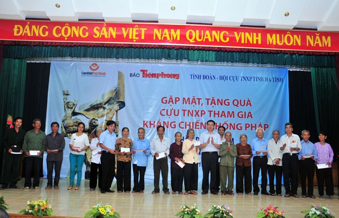 Tri ân cựu Thanh niên xung phong chống Pháp tại Hà Tĩnh - ảnh 3