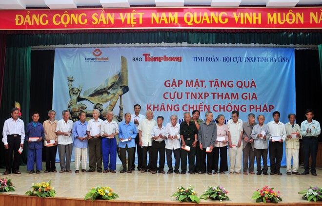 Tri ân cựu Thanh niên xung phong chống Pháp tại Hà Tĩnh - ảnh 4