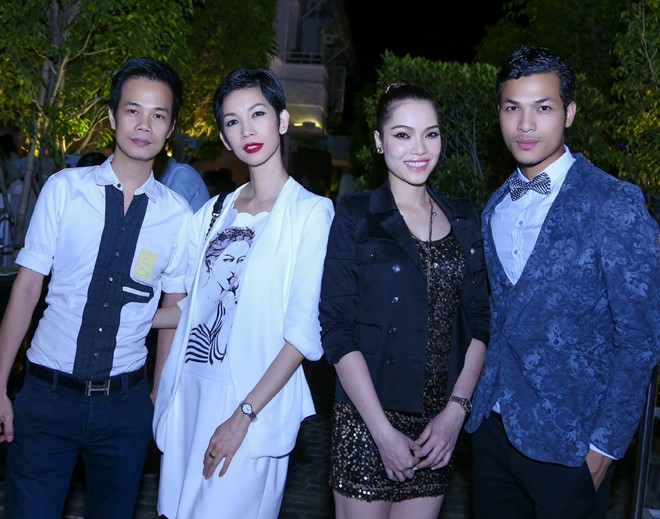 Mai Thu Huyền khoe eo thon, 'đọ dáng' với Quách An An - ảnh 12