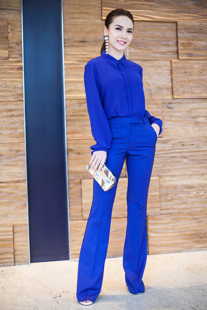 Yến Trang 'chuẩn men' khi dự họp báo - ảnh 3