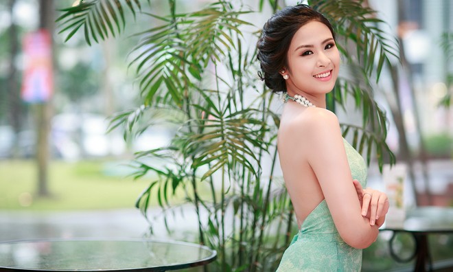 Ngọc Hân khoe lưng trần nõn nà - ảnh 7