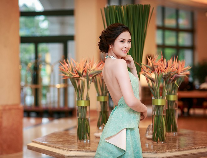 Ngọc Hân khoe lưng trần nõn nà - ảnh 6