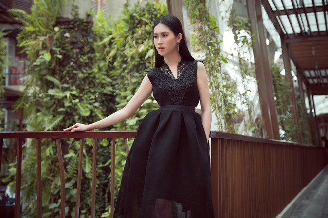 Hoa hậu Đông Nam Á Triều Thu khoe eo thon quyến rũ - ảnh 11