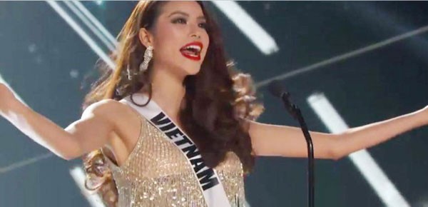 Phạm Hương lộng lẫy, tự tin ở bán kết Miss Universe - ảnh 2