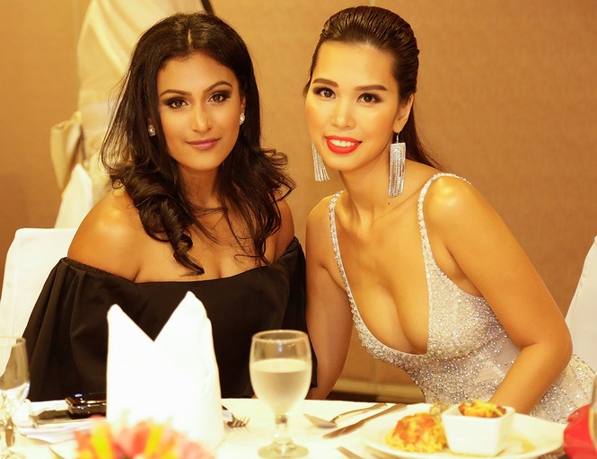 Hà Anh khoe vòng một gợi cảm trong đêm chung kết Miss Global - ảnh 7