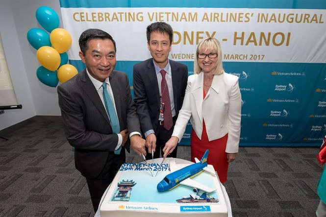 Vietnam Airlines bắt đầu bay thẳng Hà Nội – Sydney - ảnh 1