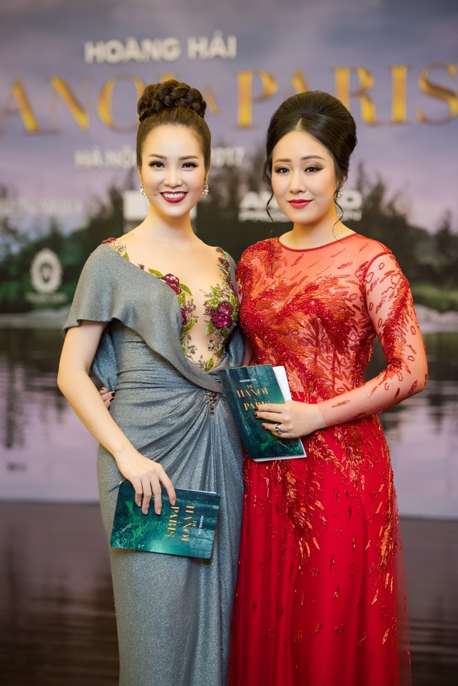 Hoa hậu Ngô Phương Lan được chồng tháp tùng đi làm MC - ảnh 6