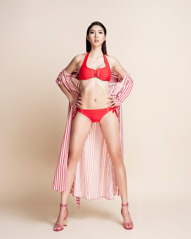 Ngọc Quyên 'tái xuất' nóng bỏng với bikini sau nhiều năm vắng bóng - ảnh 6