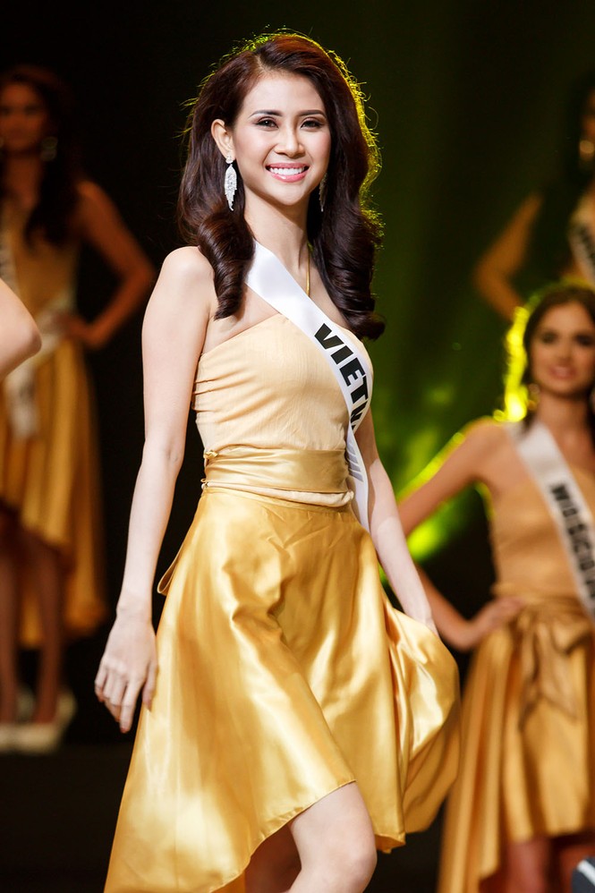 Liên Phương bất ngờ giành ngôi Á hậu 1 Miss Eco Tourism 2017 - ảnh 1