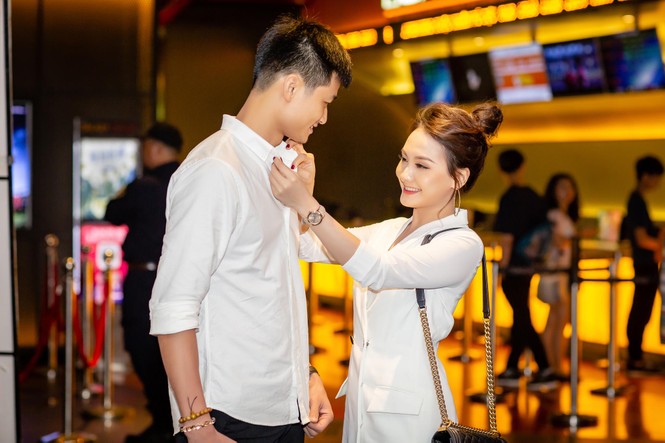 Bảo Thanh được ông xã tình tứ tháp tùng đi sự kiện bằng xế sang - ảnh 5