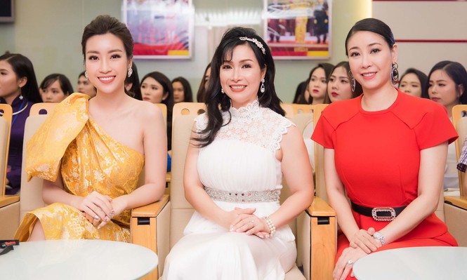 Bùi Bích Phương, Hà Kiều Anh, Đỗ Mỹ Linh lộng lẫy tại Sơ khảo Hoa hậu - ảnh 8