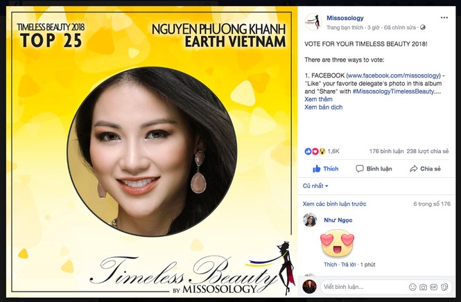 Ba người đẹp Việt lọt Top 25 'Nhan sắc vượt thời gian' 2018 - ảnh 2