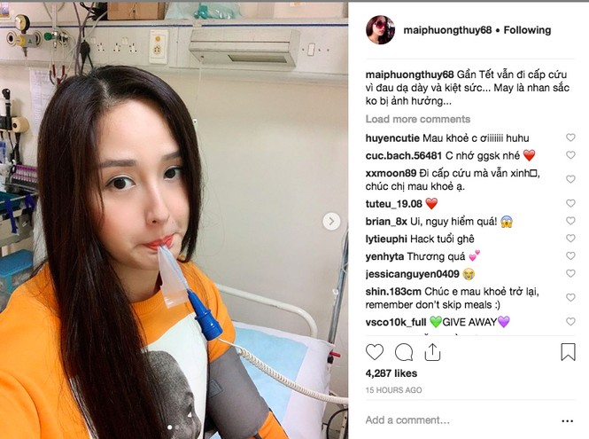 Hoa hậu Mai Phương Thuý nhập viện những ngày giáp Tết - ảnh 1
