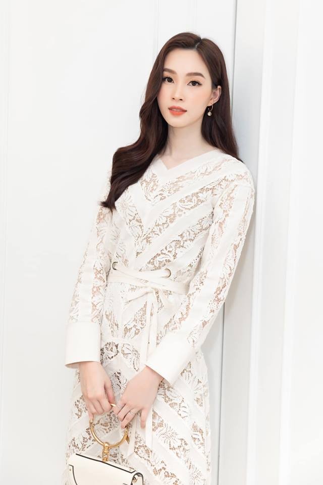 Hoa hậu Tiểu Vy , á hậu Huyền My mặc váy gợi cảm, quyến rũ nhất tuần - ảnh 14