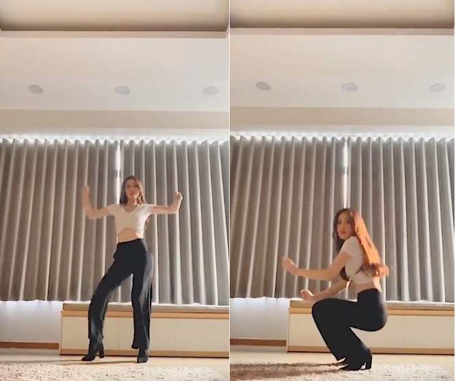 Á hậu Phương Nga gây sốt khi khoe khả năng vũ đạo nhảy sexy dance - ảnh 1