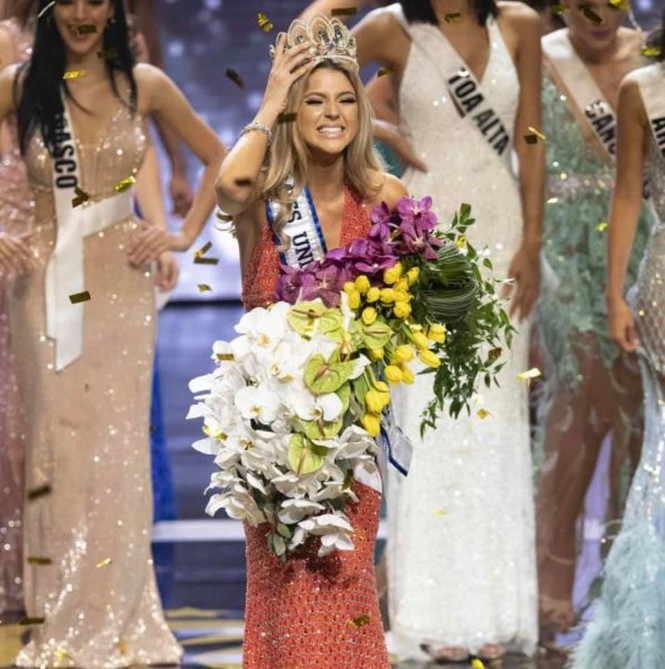 Lộ diện thêm nhan sắc 'cực phẩm' là đối thủ của Hoàng Thuỳ ở Miss Universe 2019 - ảnh 1