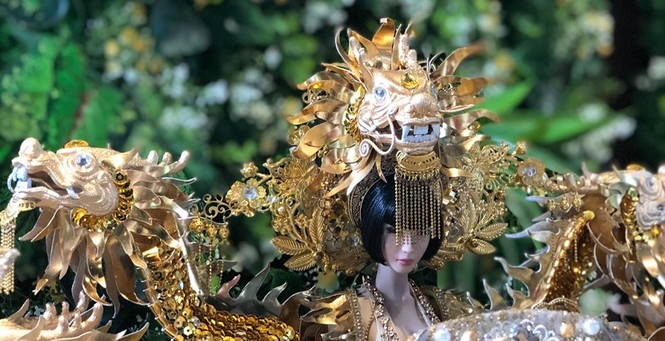 18 trang phục dân tộc thuyết trình trước Hoàng Thuỳ, 'Bàn thờ' bất ngờ rút lui? - ảnh 6