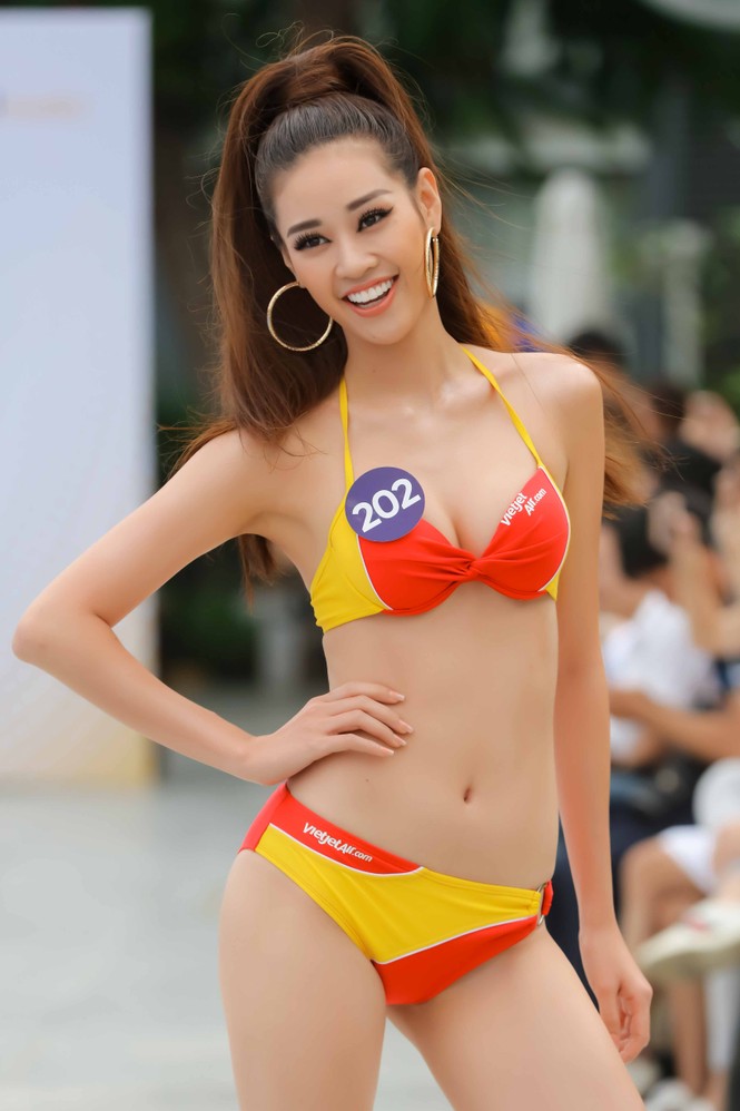 10 body nóng bỏng nhất phần thi Người đẹp Biển ở Hoa hậu Hoàn vũ Việt Nam 2019 - ảnh 4