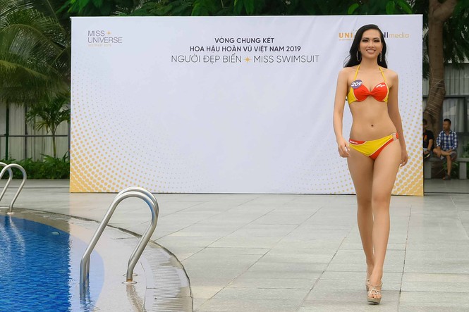 10 body nóng bỏng nhất phần thi Người đẹp Biển ở Hoa hậu Hoàn vũ Việt Nam 2019 - ảnh 6
