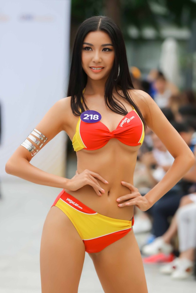 10 body nóng bỏng nhất phần thi Người đẹp Biển ở Hoa hậu Hoàn vũ Việt Nam 2019 - ảnh 7