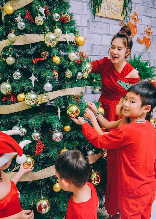 Ngất ngây ngắm loạt biệt thự của sao Việt lộng lẫy đón Giáng Sinh - ảnh 11