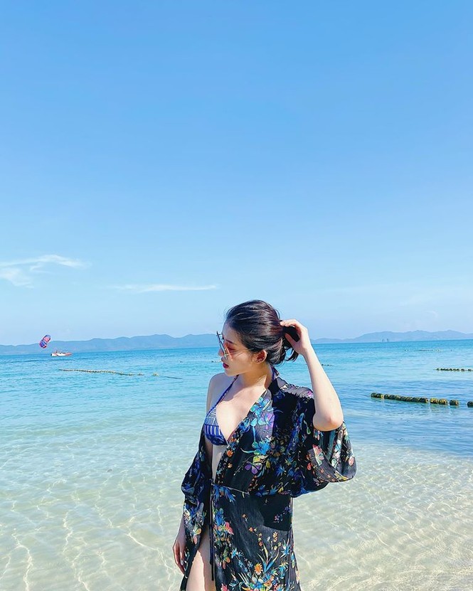 Á hậu Huyền My mặc bikini nóng bỏng ở Thái Lan - ảnh 2