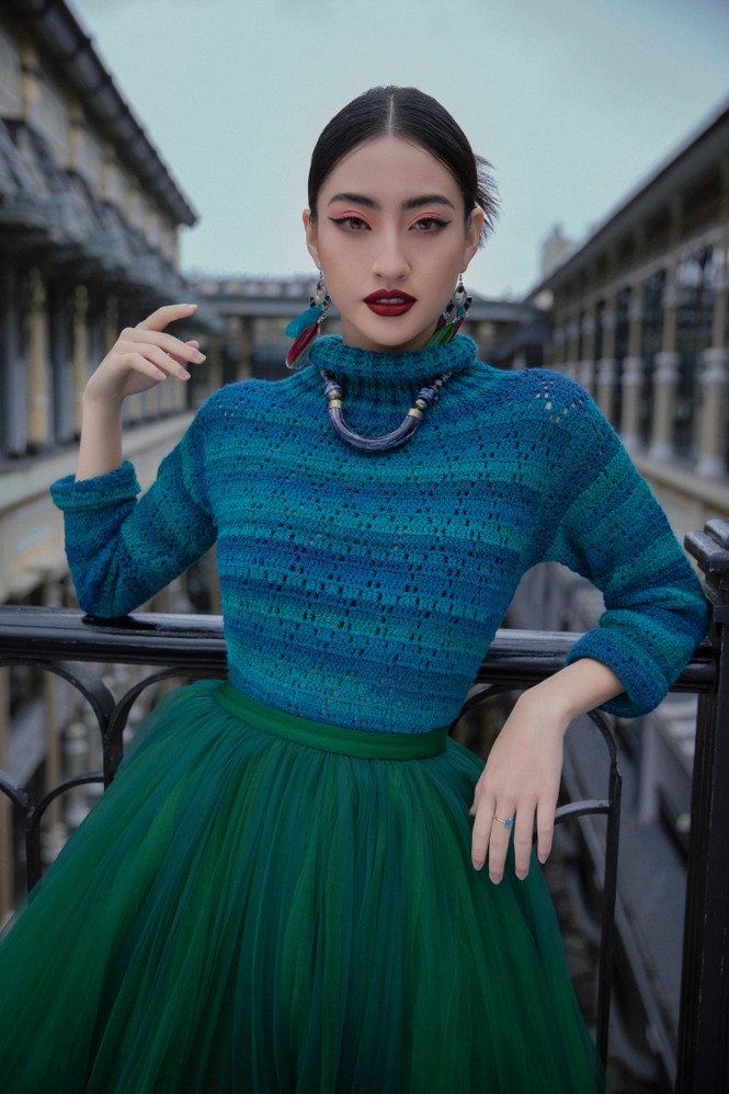 Lương Thuỳ Linh mặc váy xẻ gợi cảm, phô diễn đôi chân dài 1m22 'trứ danh' - ảnh 8