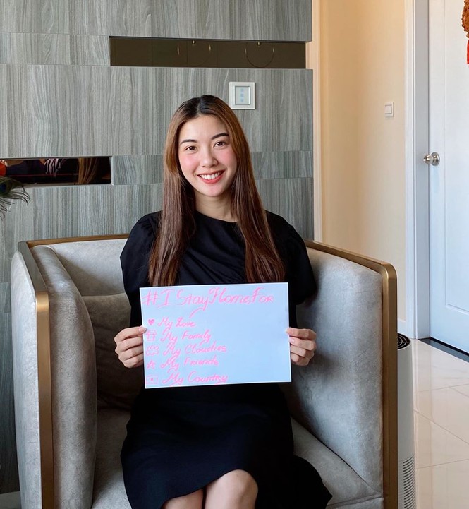 Á hậu Thuỳ Dung: 'Nhớ người yêu nhưng vì tổ quốc cần nên ngồi yên một chỗ' - ảnh 5