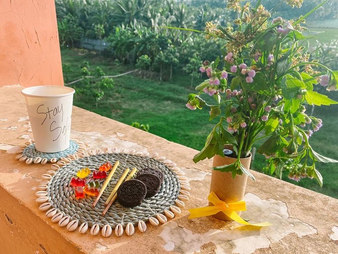Minh Tú biến khu cách ly thành nơi sống ảo đẹp lung linh như resort - ảnh 3