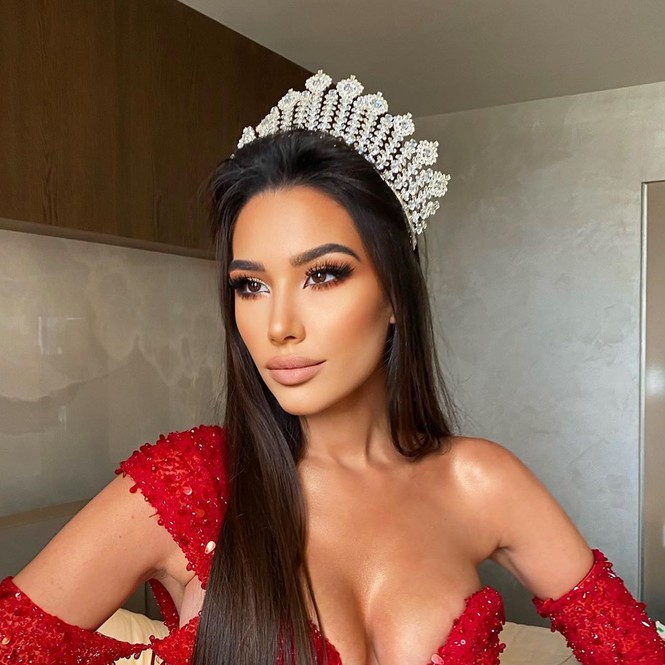 Khánh Vân xuất hiện sexy trên Missosology với bikini làm fans Việt 'nở mày, nở mặt' - ảnh 6
