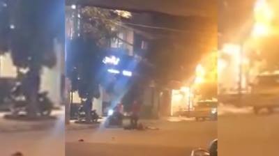 Nhóm thanh niên hỗn chiến kinh hoàng bằng mã tấu - ảnh 1