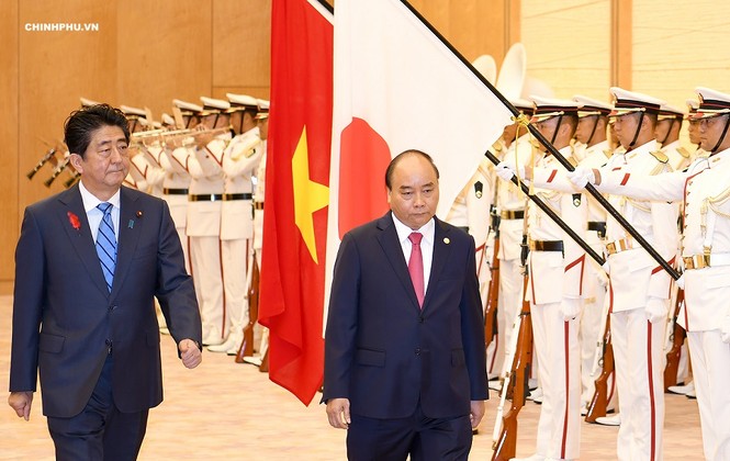 Lễ đón Thủ tướng Nguyễn Xuân Phúc thăm Nhật Bản - ảnh 3