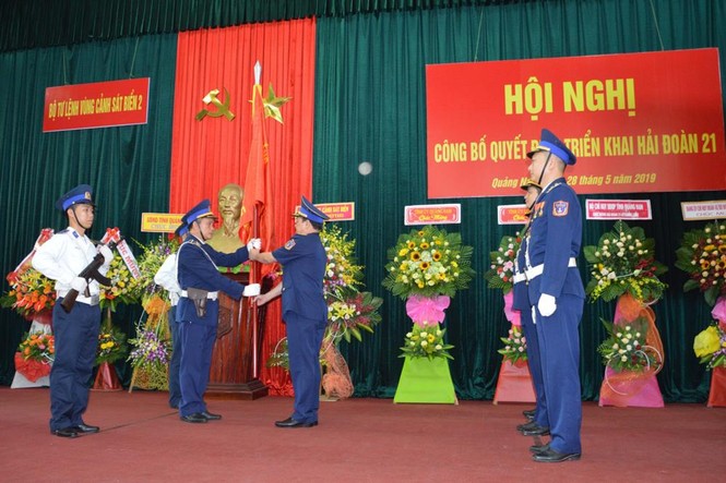Công bố quyết định triển khai Hải đoàn 21 - ảnh 1