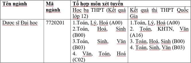 Nhiều phương thức xét tuyển để học ngành Dược sĩ Đại học tại ĐH Duy Tân - ảnh 3