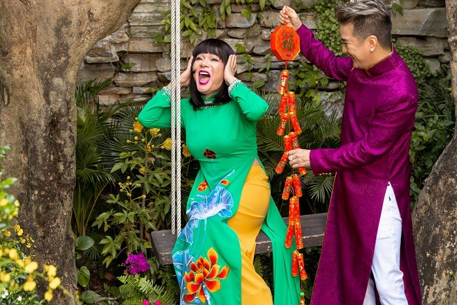 Loạt ảnh xuân ‘khó đỡ’ của đôi bạn Đàm Vĩnh Hưng – Vũ Hà - ảnh 14